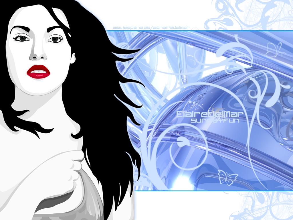 Wallpapers Digital Art Women - Femininity ElairedelMar presents Sundayfun