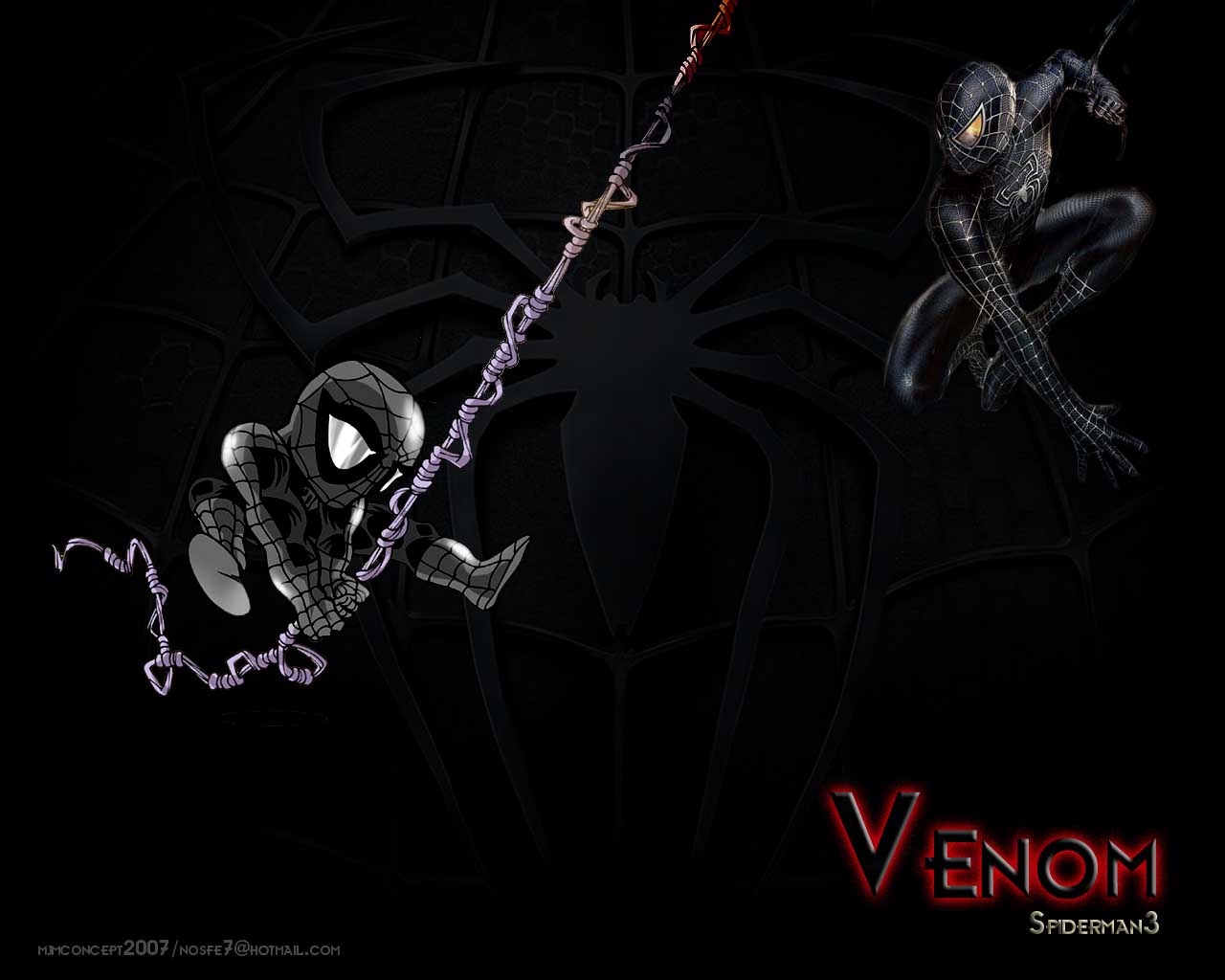 Wallpapers Movies Spider-Man 3 Venom version Spidy