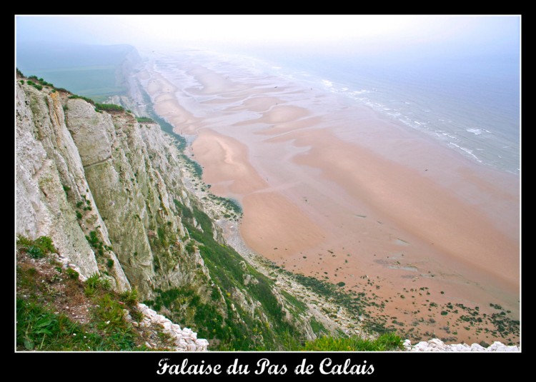 Fonds d'cran Nature Mers - Ocans - Plages Falaise du Pas de Calais