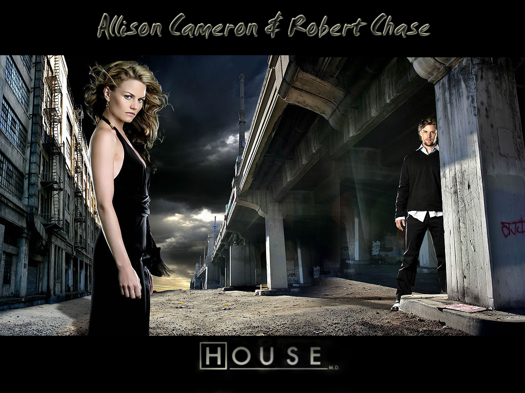 Wallpapers TV Soaps Dr [H]ouse House : Cameron & Chase