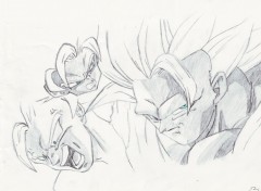 Wallpapers Art - Pencil Goku 1, 2 et 3