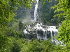 Fonds d'cran Nature Cascades d'Ars, Arige