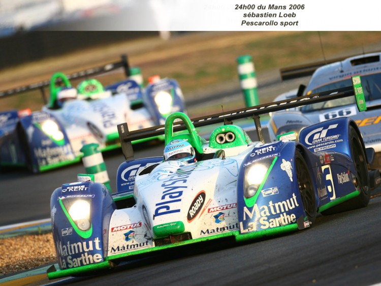 Wallpapers Sports - Leisures 24 Hours of LeMans 24h00 du Mans 2006 with Loeb by bewall.com