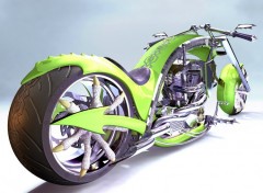 Fonds d'cran Art - Numrique moto choppers