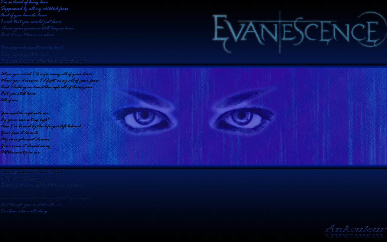 Wallpapers Music Evanescence My Immortal