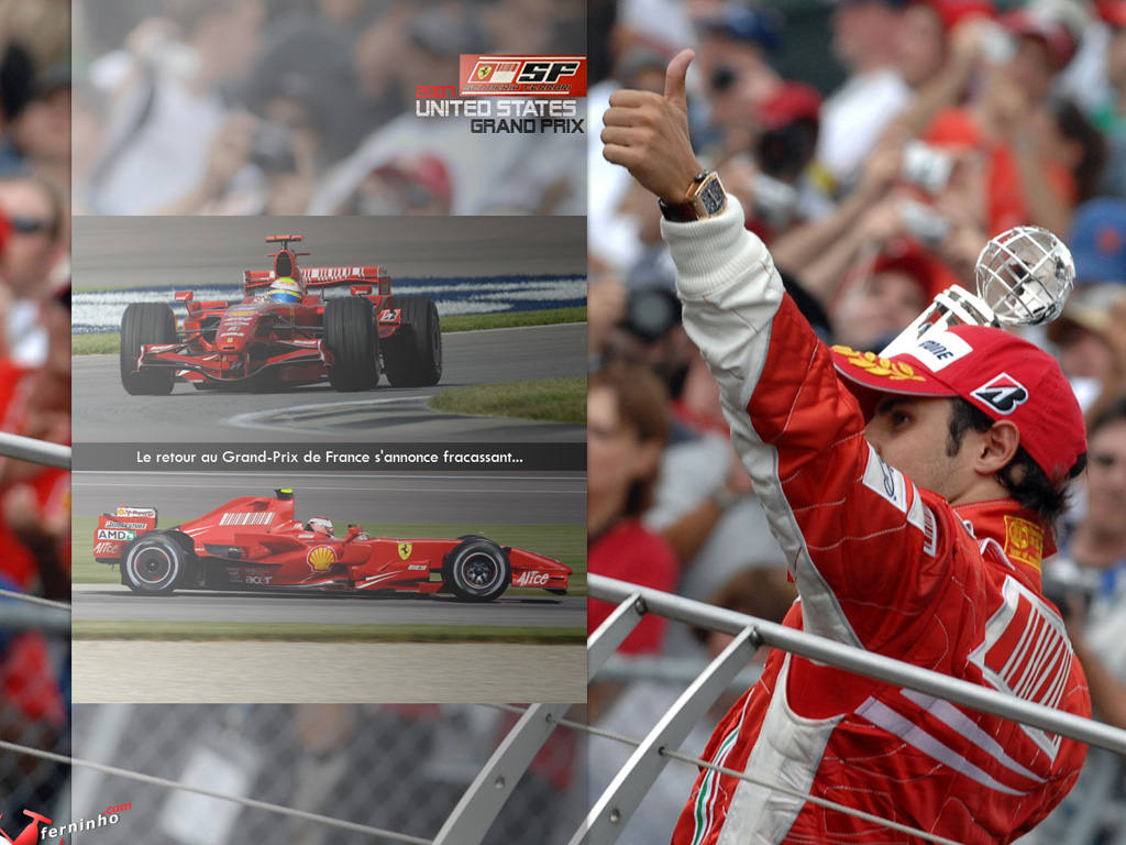 Wallpapers Sports - Leisures Formule 1 Ferrari 2007