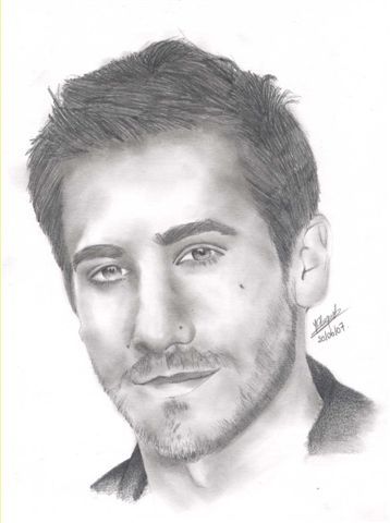 Wallpapers Art - Pencil Movies - TV Soaps Jake Gyllenhaal