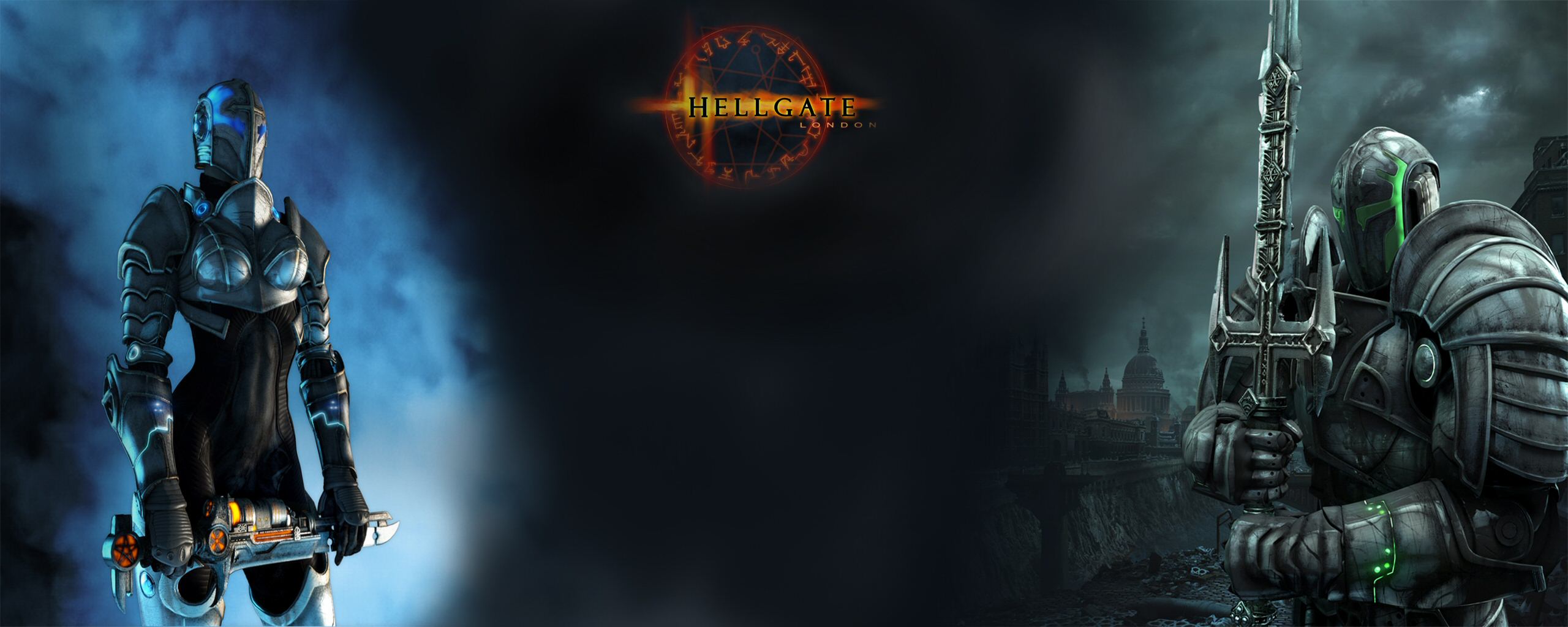 Wallpapers Dual Screen Video games Hellgate