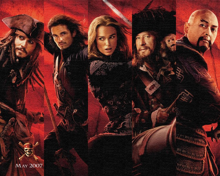 Fonds d'cran Cinma Pirates des Carabes, jusqu'au Bout du Monde Wallpaper N172433