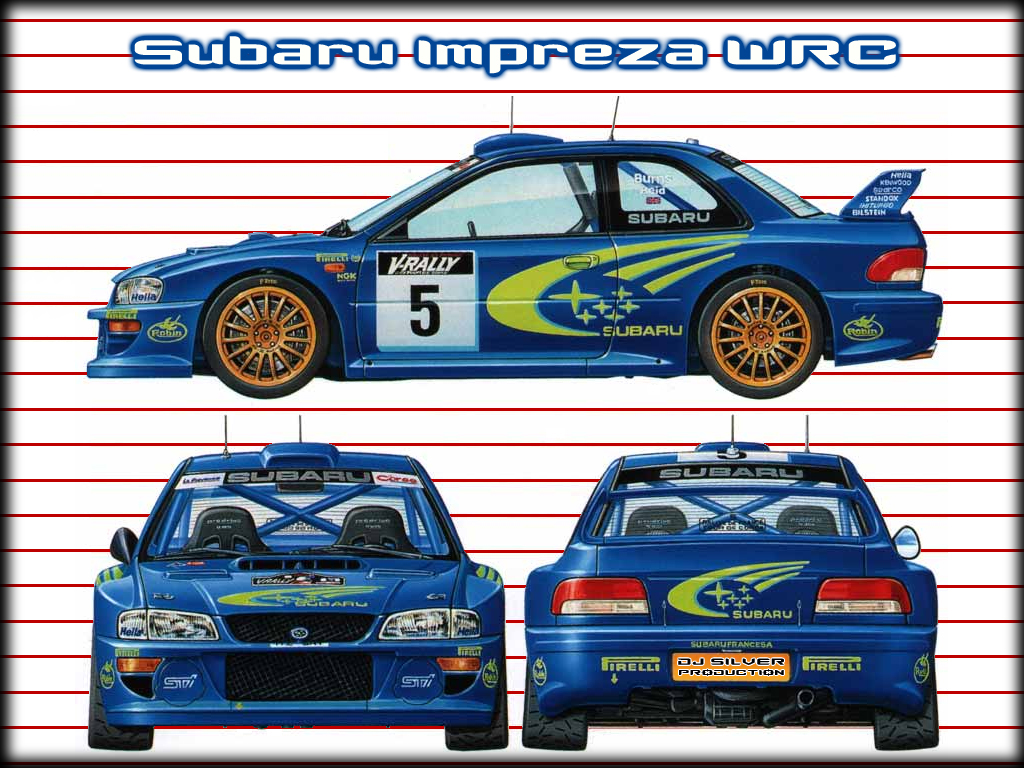 Fonds d'cran Voitures Subaru Subaru Impreza WRC