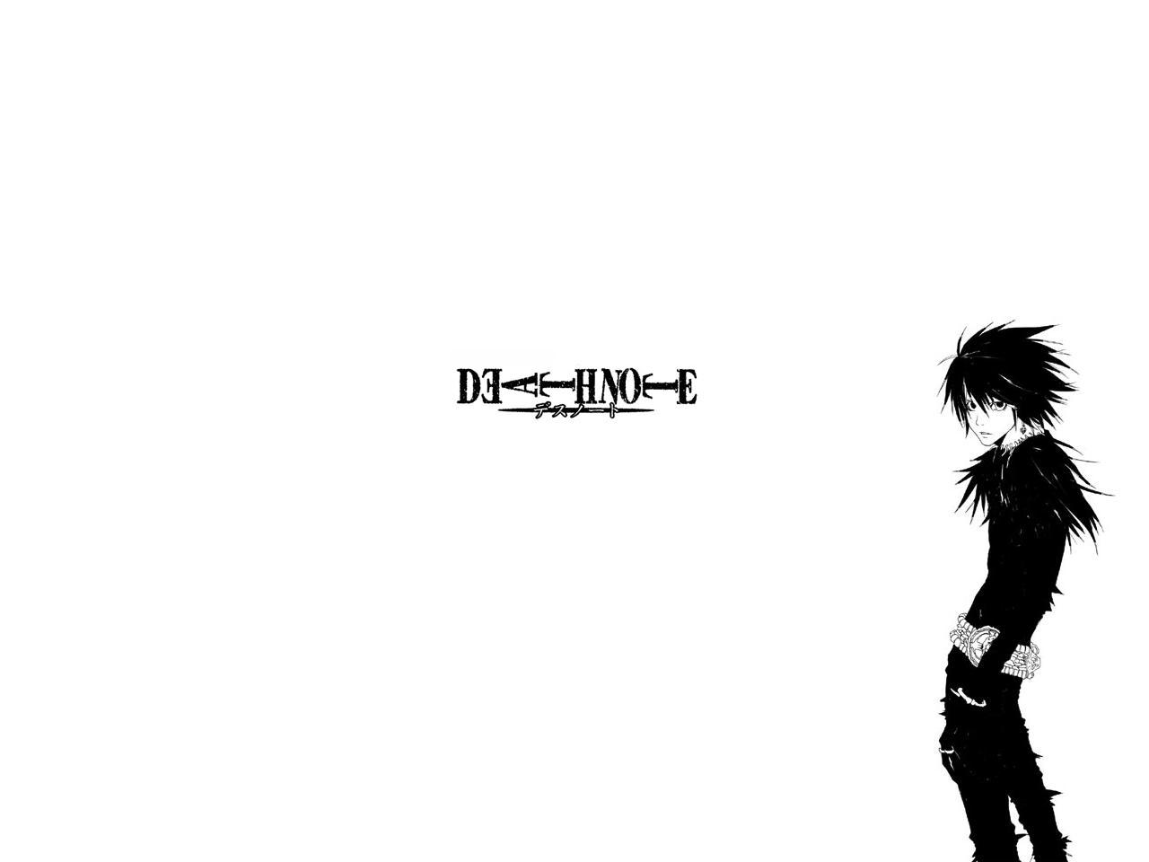 Wallpapers Manga Death Note L shinigami