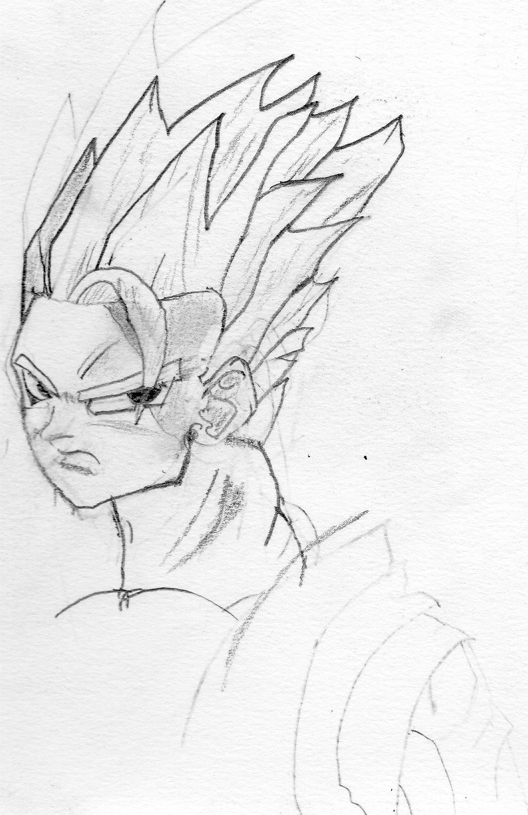 Fonds d'cran Art - Crayon Manga - Dragon Ball Z 