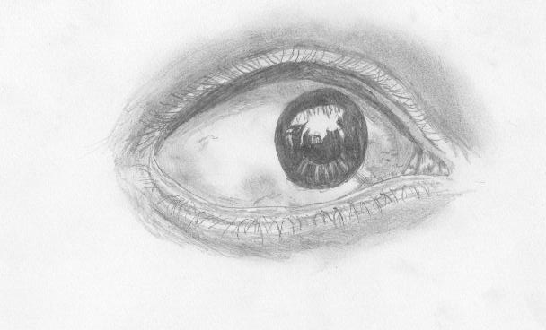 Wallpapers Art - Pencil Eyes Oeil