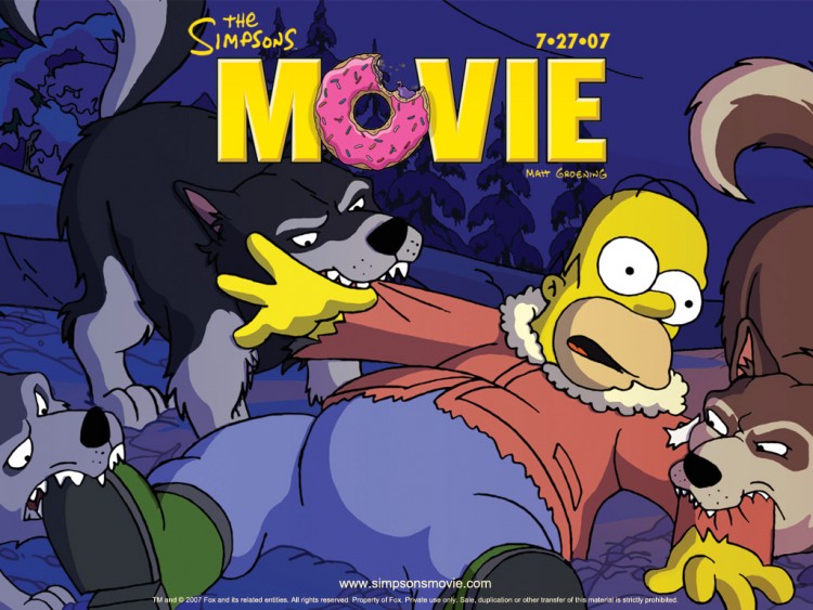 Fonds d'cran Dessins Anims Les Simpsons Les Simpsons Le film