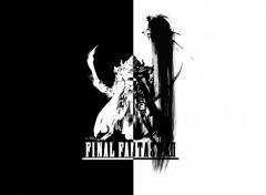 Fonds d'cran Jeux Vido FF10 en Noir en Blanc