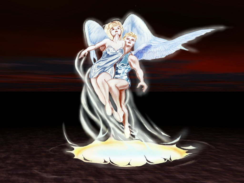 Wallpapers Digital Art Fantaisy envol d'anges