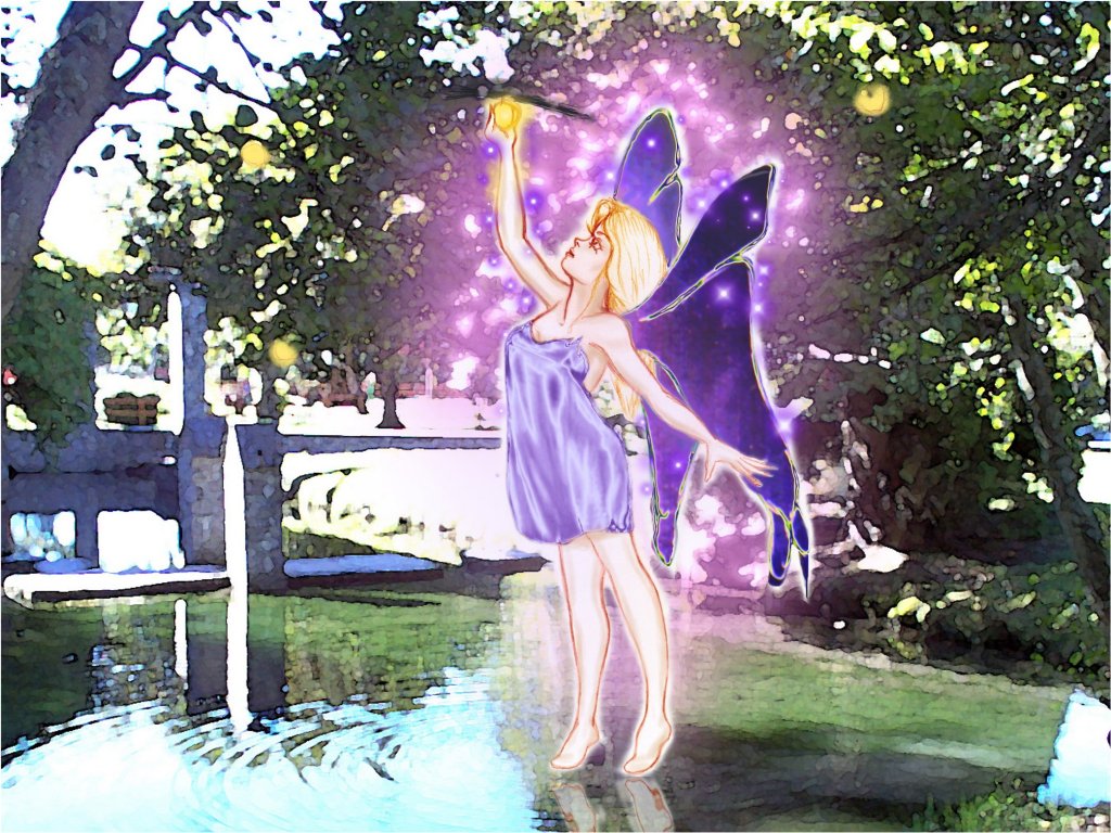 Wallpapers Digital Art Fairies fe onde