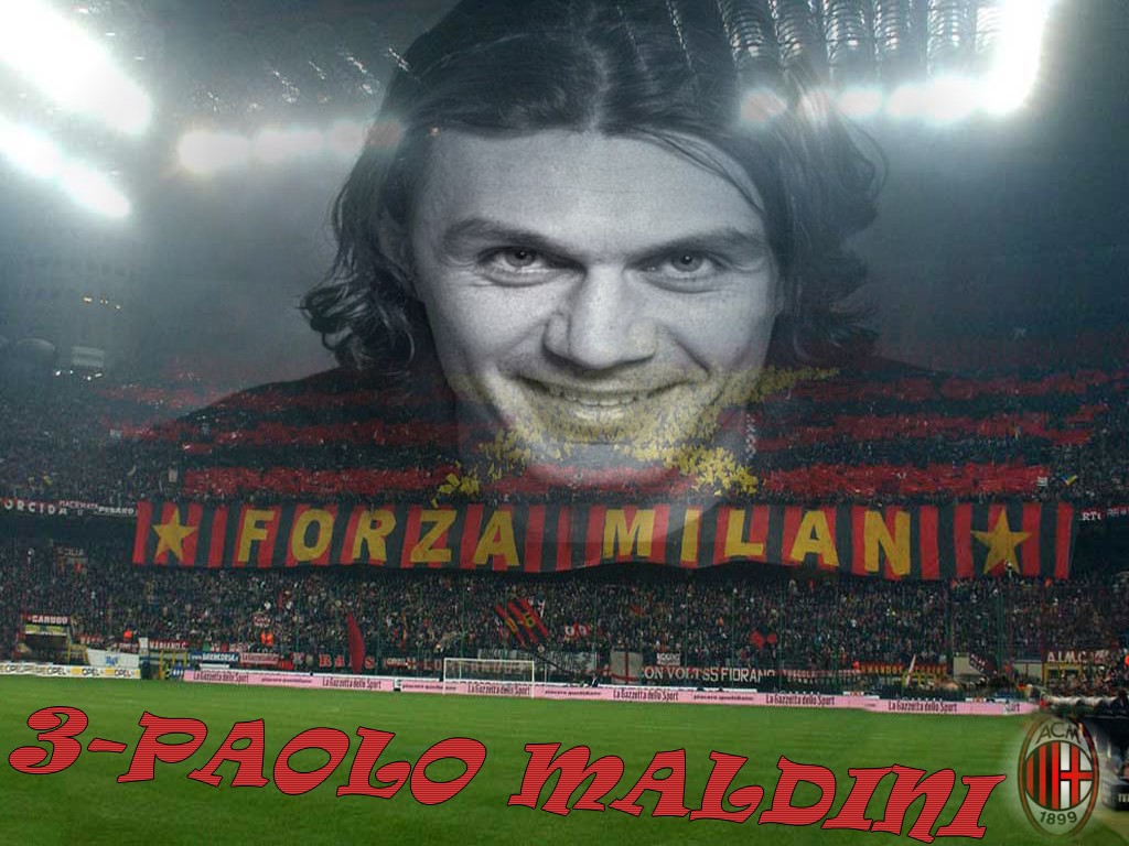 Fonds d'cran Sports - Loisirs Milan AC Paolo Maldini (milan ac)