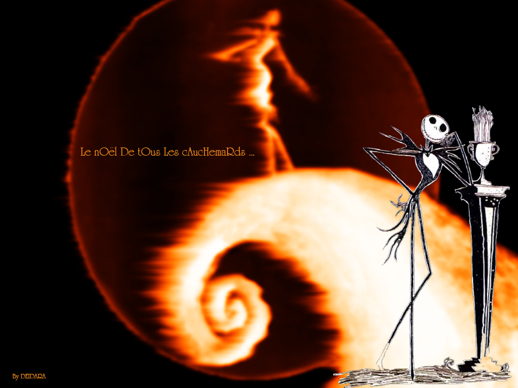 Wallpapers Movies The Nightmare Before Christmas Jack l'enflamm