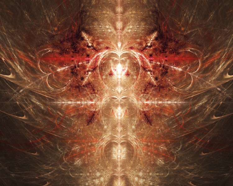 Wallpapers Digital Art Fractals, Kaleidoscope Esprit Du Feu