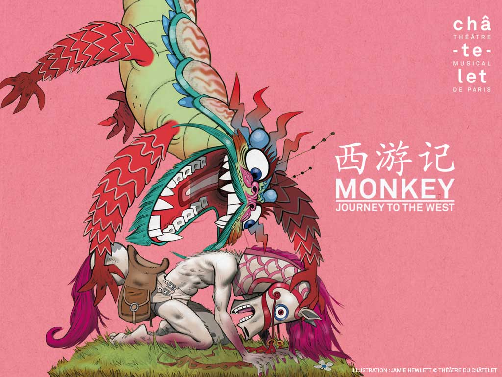 Fonds d'cran Musique Gorillaz Monkey Journey to the West