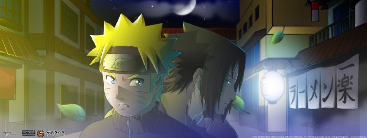 Fonds d'cran Manga Naruto Rivals - Naruto& Sasuke