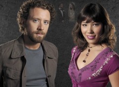 Fonds d'cran Sries TV Bones : Hodgins et Angela