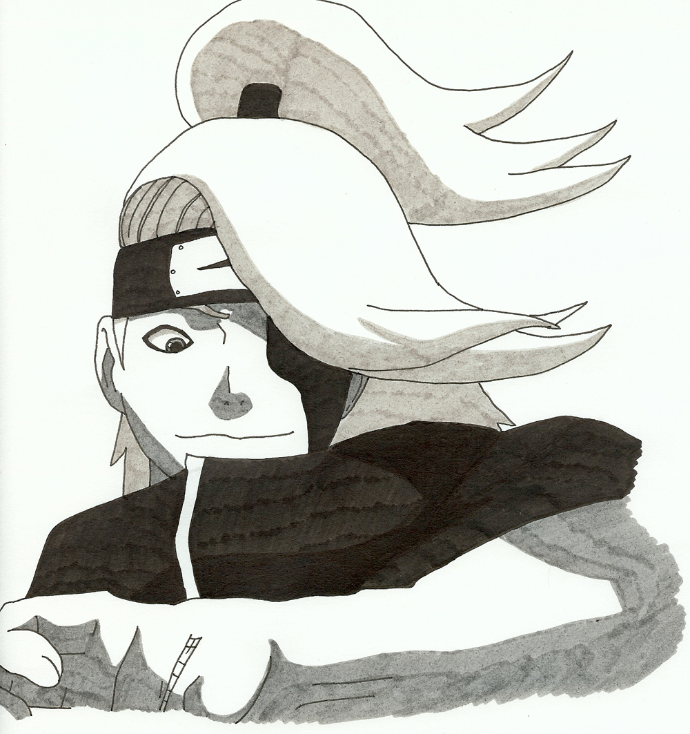 Wallpapers Art - Pencil Manga - Naruto DeiDei ouais :)