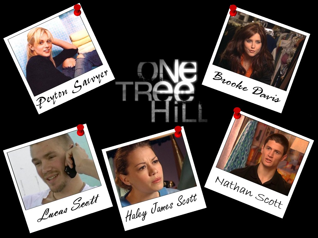 Fonds d'cran Sries TV Les Frres Scott (One Tree Hill) One Tree Hill cast