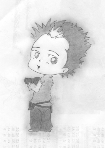 Wallpapers Art - Pencil Manga - Characters Wallpaper N173047