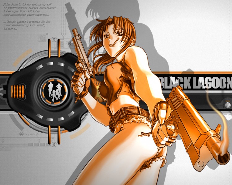 Fonds d'cran Manga Black Lagoon Technology of Piracy