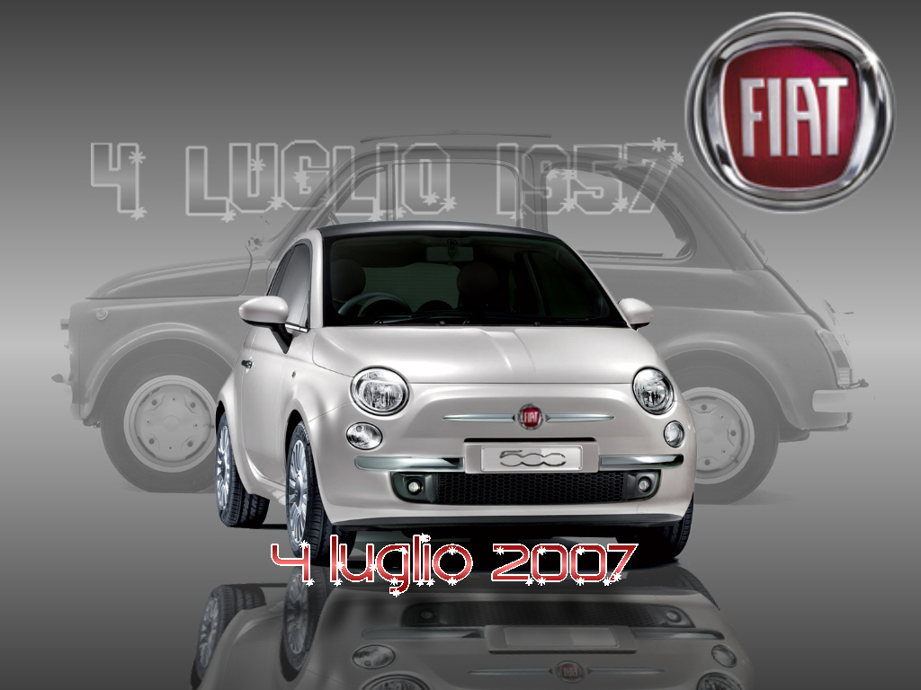 Wallpapers Cars Fiat Welcome back 500