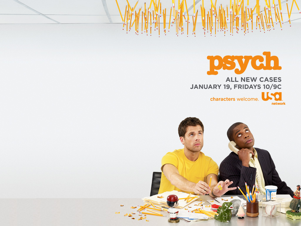 Wallpapers TV Soaps Psych Psych new season