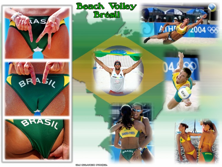 Fonds d'cran Sports - Loisirs Beach Volley Beach volley Brsil