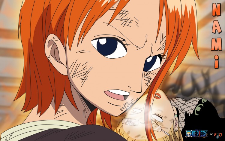 Wallpapers Manga One Piece Nami Vs. Califa