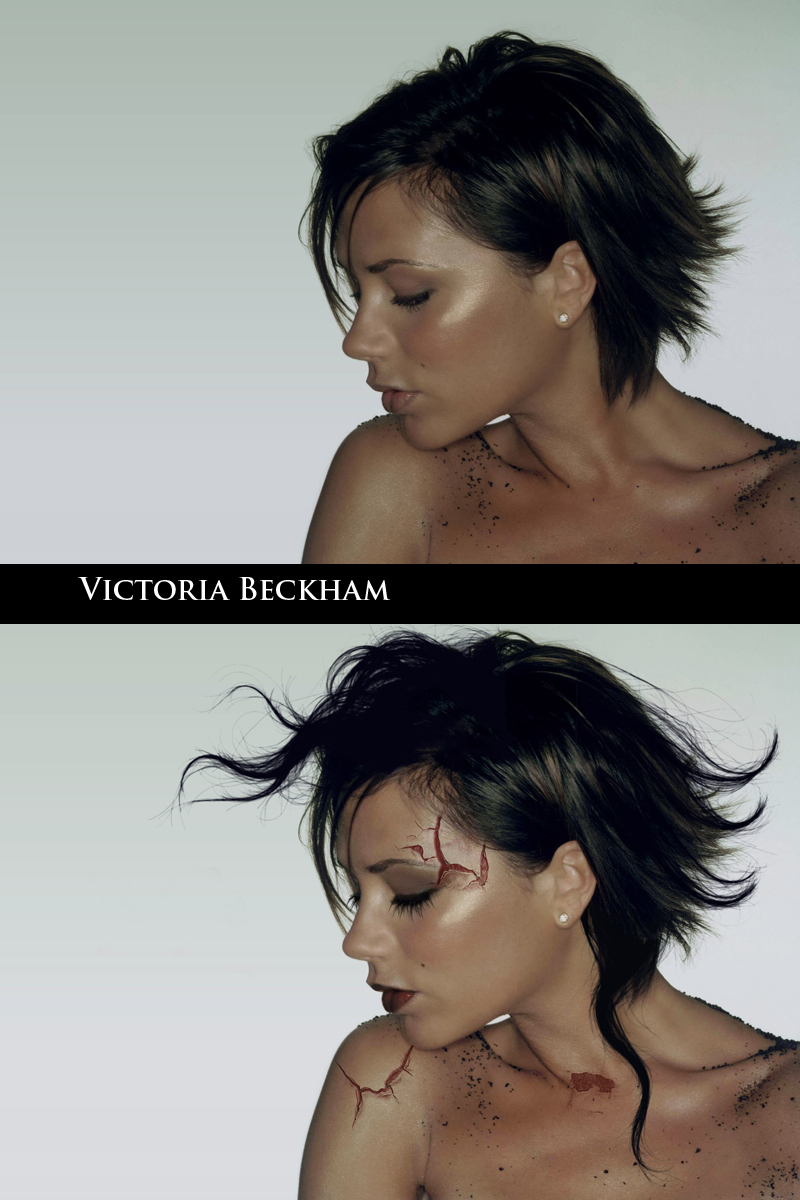 Fonds d'cran Art - Numrique Montages victoria beckham