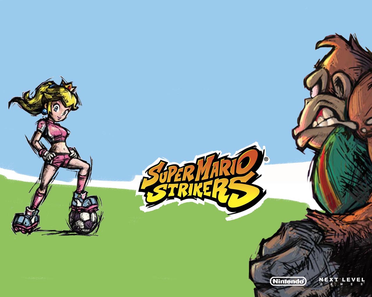 Wallpapers Video Games Mario Strikers Charged Football matio