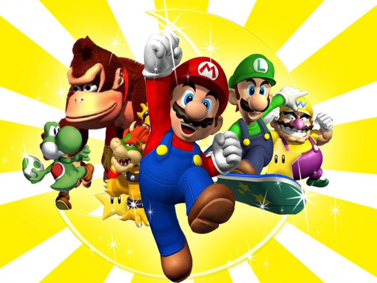 Fonds d'cran Jeux Vido Mario Wallpaper N173696