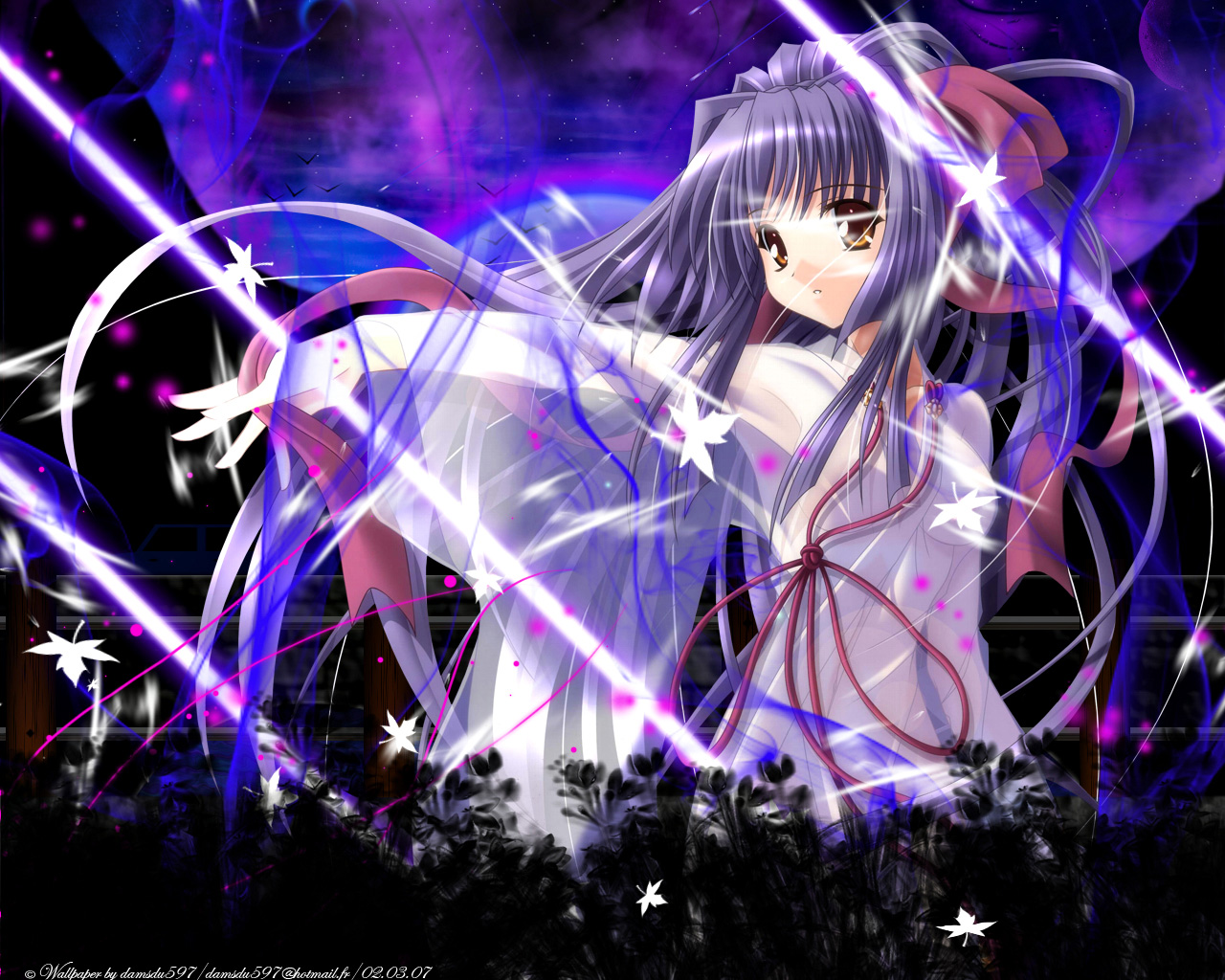 Wallpapers Manga Miscellaneous A magic night.