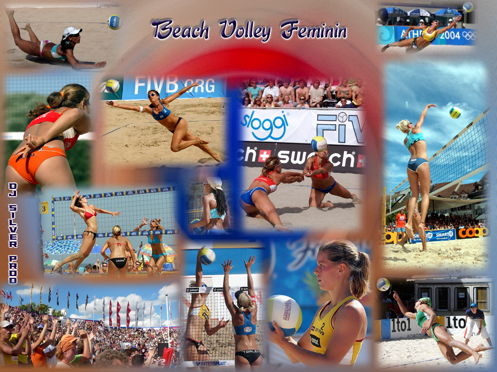 Fonds d'cran Sports - Loisirs Beach Volley Beach Volley Fminin