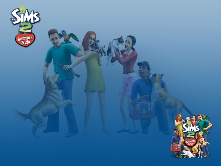 Fonds d'cran Jeux Vido Les Sims 2 Wallpaper N173810