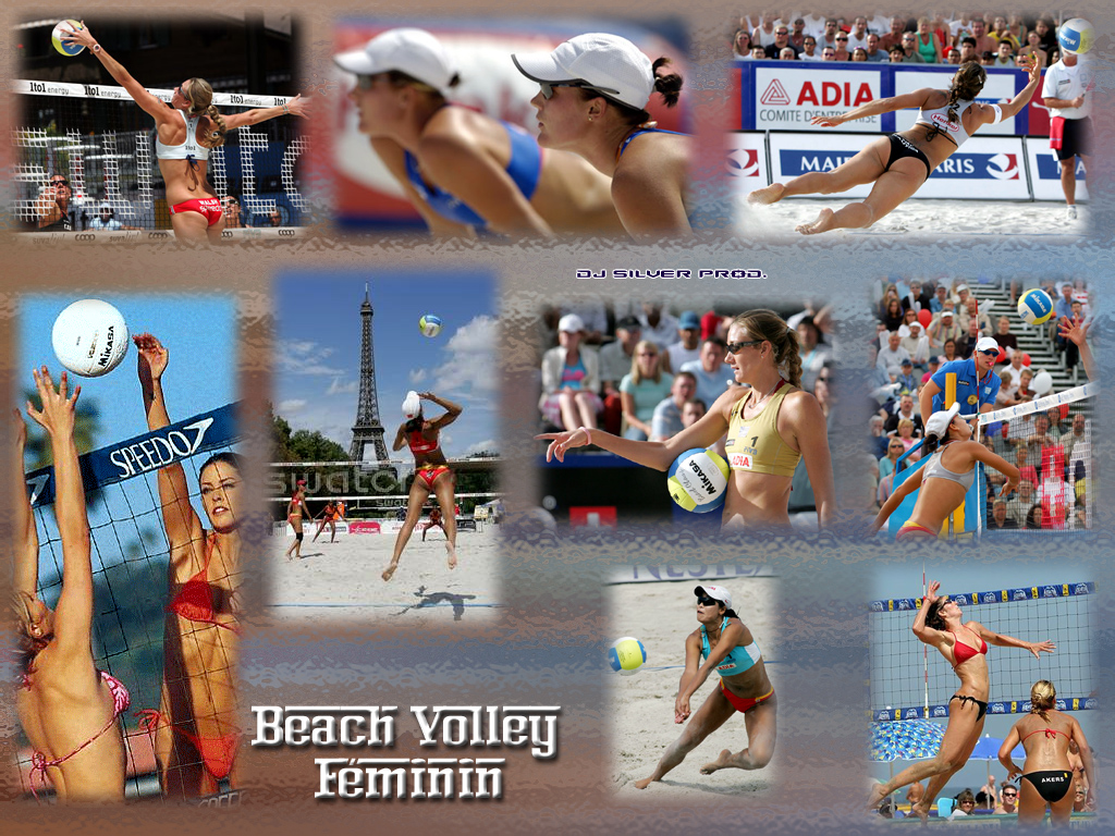 Fonds d'cran Sports - Loisirs Beach Volley Beach volley Fminin