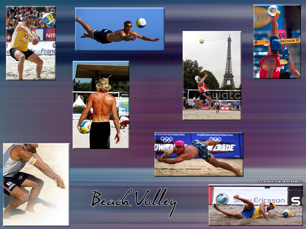 Fonds d'cran Sports - Loisirs Beach Volley Beach volley Masculin