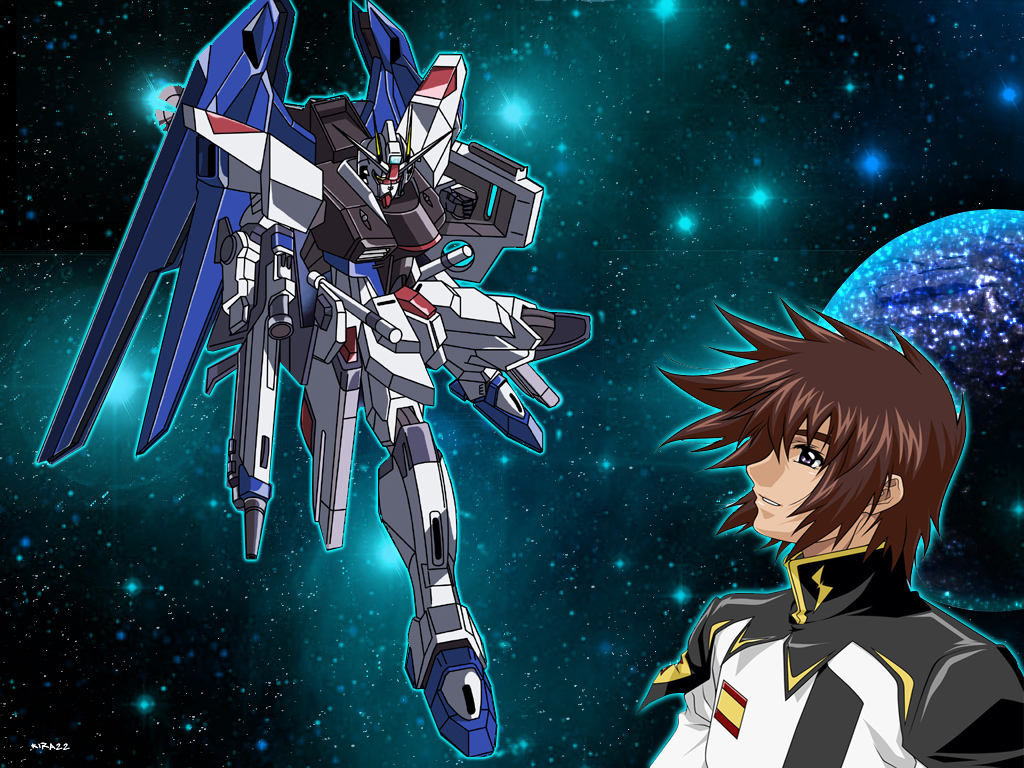 Fonds d'cran Dessins Anims Gundam Seed KIRA YAMATO