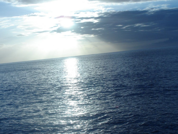 Fonds d'cran Nature Mers - Ocans - Plages Soleil et Horizon