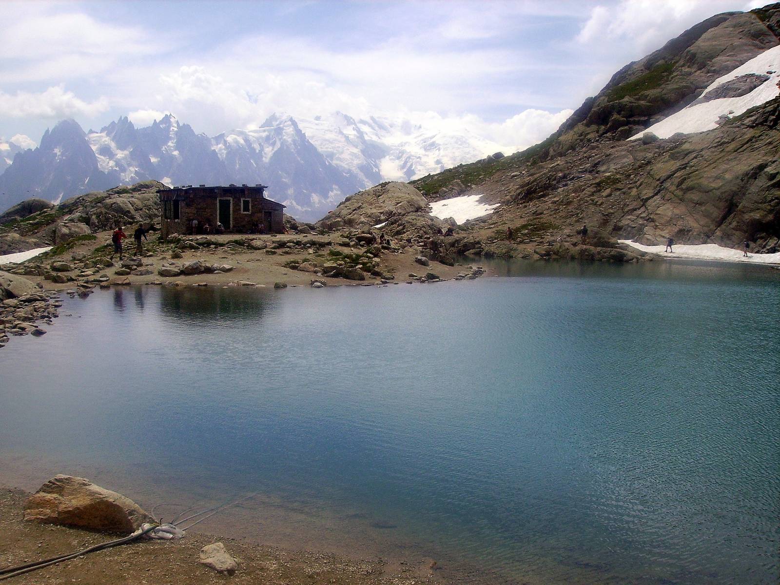 Fonds d'cran Voyages : Europe France > Rhne-Alpes Lac Blanc