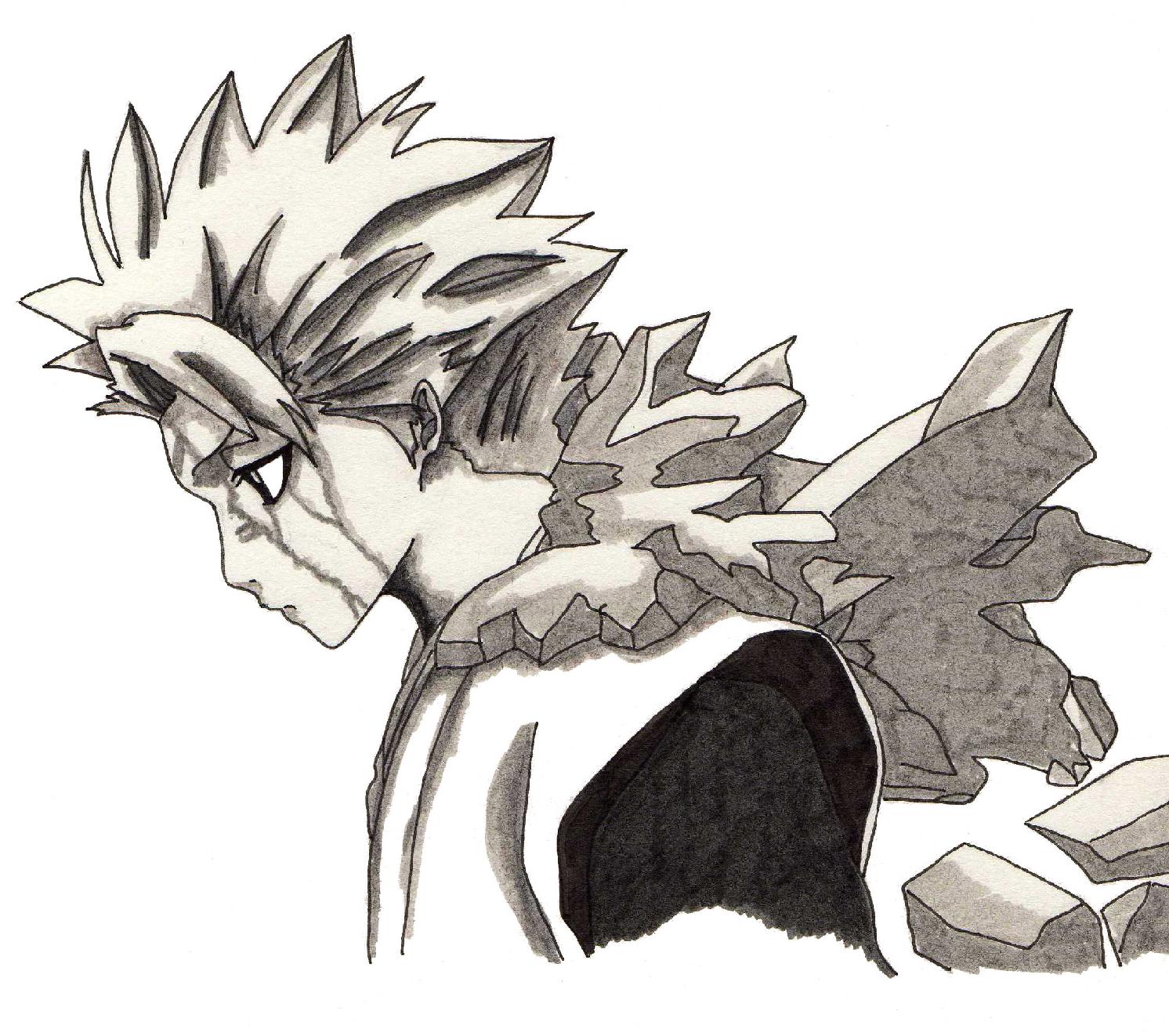 Wallpapers Art - Pencil Manga - Bleach Hitsugaya Toushiro