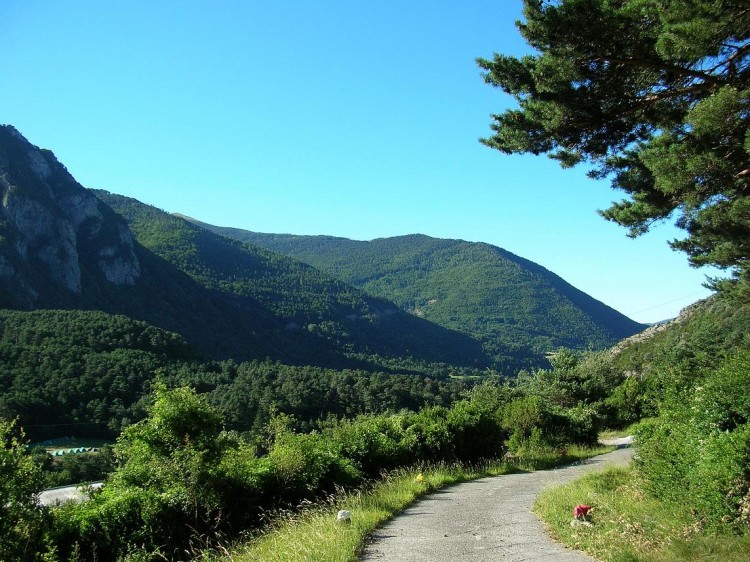 Fonds d'cran Constructions et architecture Routes - Autoroutes Route aragonaise