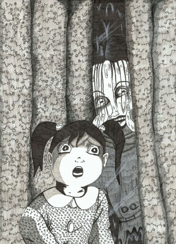 Fonds d'cran Art - Crayon Manga - Personnages Sakura