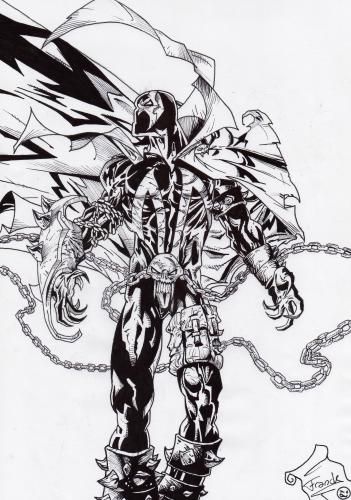 Wallpapers Art - Pencil Comics - Spawn spawn